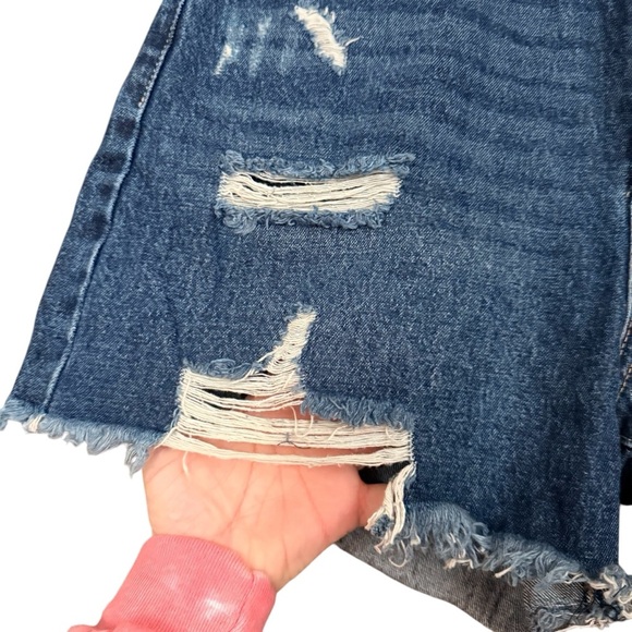 KanCan Denim Distressed Women's Shorts size 13/W30 - Picture 5 of 7